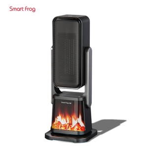3D Flame Effect Ceramic Tower Fan Heater